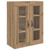  Fali Szekrények 2 pcs Artisan tölgy 69,5 x 34 x 90 cm Faanyag