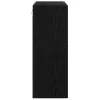  Fali Szekrények 2 pcs Fekete tölgy 69,5 x 34 x 90 cm Faanyag