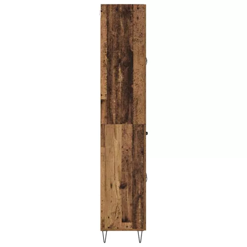  Magasfiú fiókkal Öreg fa 69,5 x 34 x 180 cm Faanyag