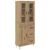  Magasfiú fiókkal Artisan tölgy 69,5 x 34 x 180 cm Faanyag