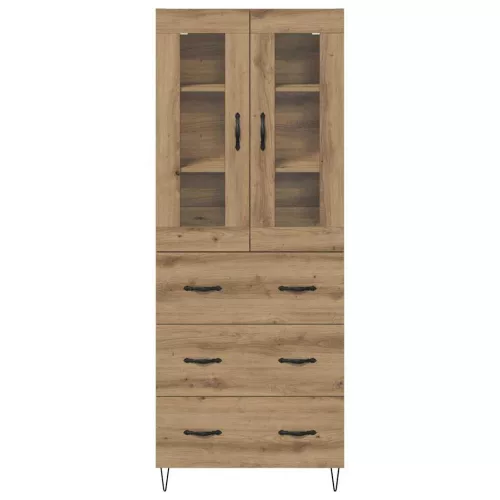  Magasfiú fiókkal Artisan tölgy 69,5 x 34 x 180 cm Faanyag