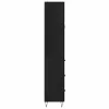 Magasfiú fiókkal Fekete tölgy 69,5 x 34 x 180 cm Faanyag