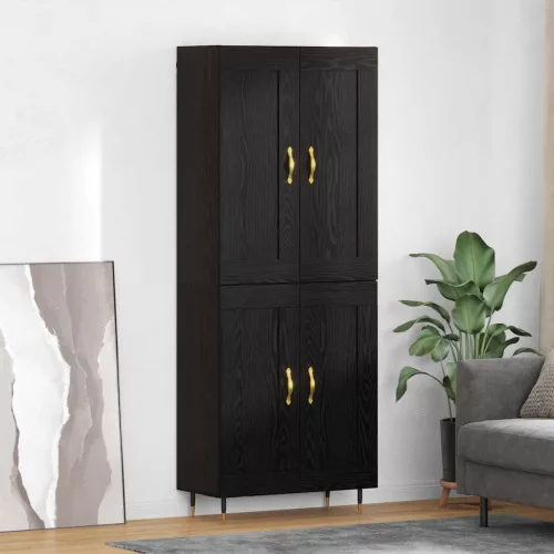  Magasfiú Fekete tölgy 69,5 x 34 x 180 cm Faanyag