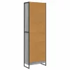  Könyvespolc 2 pcs Szürke Sonoma 80 x 30 x 155 cm Faanyag