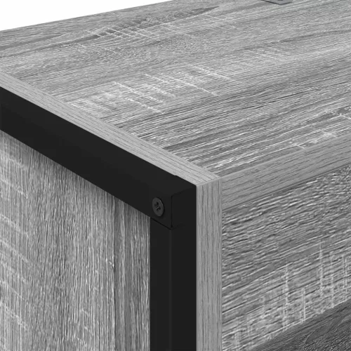  Könyvespolc 2 pcs Szürke Sonoma 80 x 30 x 155 cm Faanyag