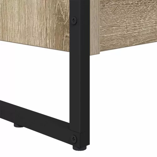  Könyvespolc 2 pcs Sonoma 80 x 30 x 155 cm Faanyag