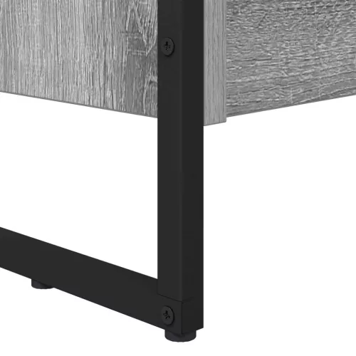  Könyvespolc 2 pcs Szürke Sonoma 80 x 30 x 155 cm Faanyag