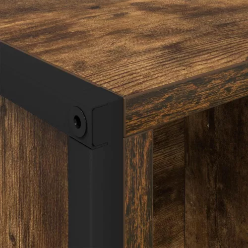  Könyvespolc 2 pcs Füstös tölgy 99,5 x 30 x 108,5 cm Faanyag