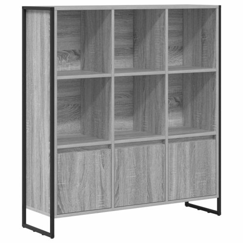  Könyvespolc 2 pcs Szürke Sonoma 99,5 x 30 x 108,5 cm Faanyag