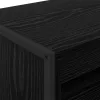  Magas szekrények 2 pcs Fekete tölgy 60 x 36 x 300 cm Faanyag