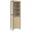  Magas szekrények 2 pcs Sonoma 60 x 36 x 300 cm Faanyag
