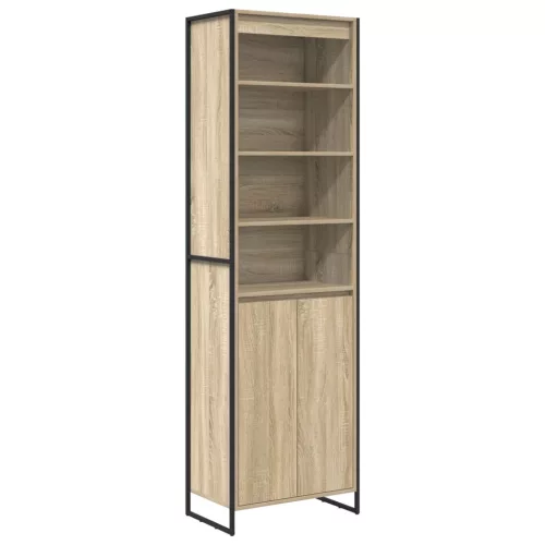  Magas szekrények 2 pcs Sonoma 60 x 36 x 300 cm Faanyag
