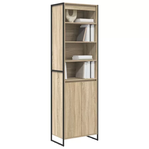  Magas szekrények 2 pcs Sonoma 60 x 36 x 300 cm Faanyag