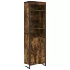  Magas szekrények 2 pcs Füstös tölgy 60 x 36 x 300 cm Faanyag