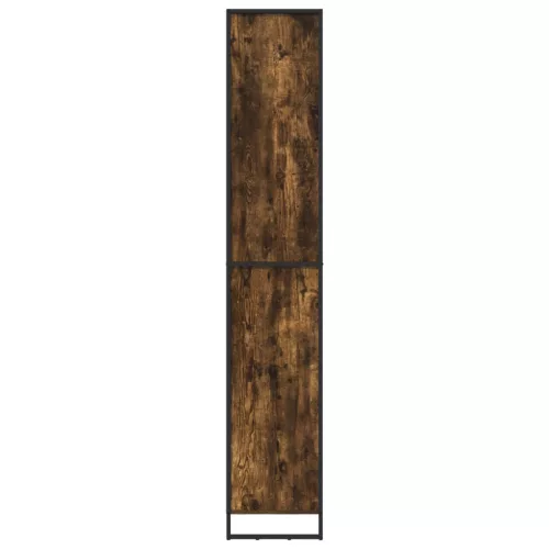  Magas szekrények 2 pcs Füstös tölgy 60 x 36 x 300 cm Faanyag