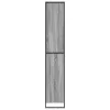  Magas szekrények 2 pcs Szürke Sonoma 60 x 36 x 300 cm Faanyag