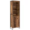  Magas szekrények 2 pcs Öreg fa 60 x 36 x 300 cm Faanyag