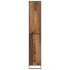  Magas szekrények 2 pcs Öreg fa 60 x 36 x 300 cm Faanyag