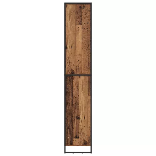  Magas szekrények 2 pcs Öreg fa 60 x 36 x 300 cm Faanyag