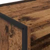  Magas szekrények 2 pcs Öreg fa 60 x 36 x 300 cm Faanyag