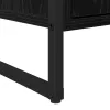  Széf fiókkal 2 pcs Fekete tölgy 81 x 36 x 150.5 cm Faanyag
