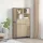  Széf fiókkal 2 pcs Sonoma 81 x 36 x 150.5 cm Faanyag