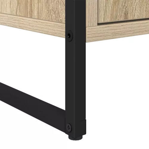  Széf fiókkal 2 pcs Sonoma 81 x 36 x 150.5 cm Faanyag