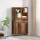  Széf fiókkal 2 pcs Öreg fa 81 x 36 x 150.5 cm Faanyag