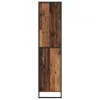  Széf fiókkal 2 pcs Öreg fa 81 x 36 x 150.5 cm Faanyag