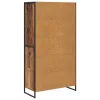  Széf fiókkal 2 pcs Öreg fa 81 x 36 x 150.5 cm Faanyag