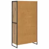  Széf fiókkal 2 pcs Művészi tölgy 81 x 36 x 150.5 cm Faanyag