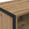  Széf fiókkal 2 pcs Művészi tölgy 81 x 36 x 150.5 cm Faanyag