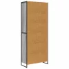  Magas szekrények 2 pcs Szürke Sonoma 60 x 36 x 300 cm Faanyag