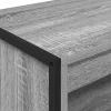  Magas szekrények 2 pcs Szürke Sonoma 60 x 36 x 300 cm Faanyag