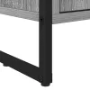  Magas szekrények 2 pcs Szürke Sonoma 60 x 36 x 300 cm Faanyag