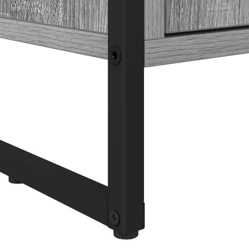  Magas szekrények 2 pcs Szürke Sonoma 60 x 36 x 300 cm Faanyag