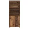  Magas szekrények 2 pcs Öreg fa 60 x 36 x 300 cm Faanyag