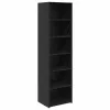  Cabinet Fekete tölgy 50 x 41 x 185 cm Faanyag