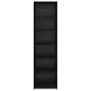  Cabinet Fekete tölgy 50 x 41 x 185 cm Faanyag