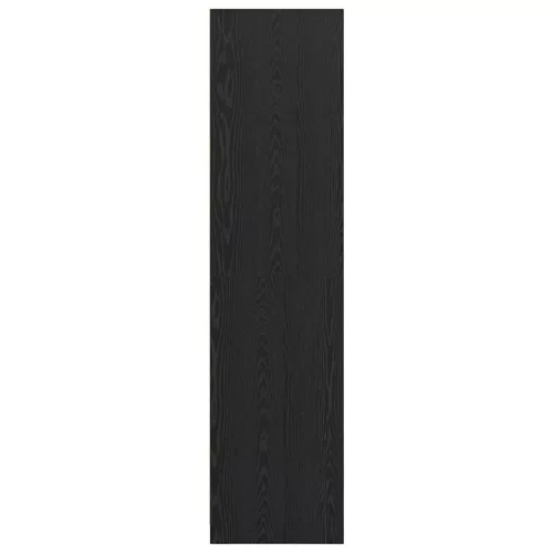  Ruhásszekrény polcokkal Fekete tölgy 100 x 50 x 200 cm Faanyag