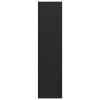  Ruhásszekrény polcokkal Musta tammi 30 x 50 x 200 cm Faanyag