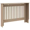  Radiátor fedezék 2 pcs Barna 112 x 19 x 81.5 cm Faanyag