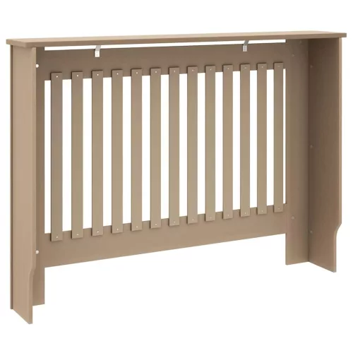  Radiátor fedezék 2 pcs Barna 112 x 19 x 81.5 cm Faanyag