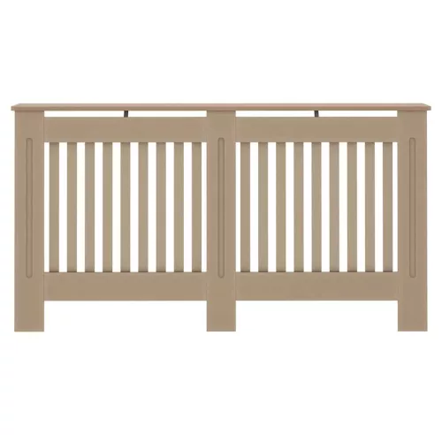  Radiátor fedezék 2 pcs Barna 152 x 19 x 81.5 cm Faanyag