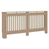  Radiátor fedezék 2 pcs Barna 172 x 19 x 81.5 cm Faanyag