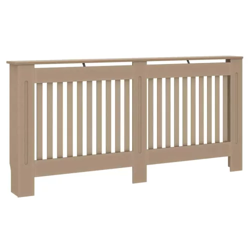  Radiátor fedezék 2 pcs Barna 172 x 19 x 81.5 cm Faanyag