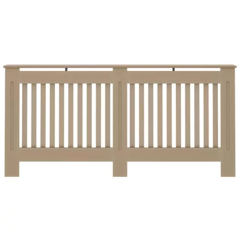  Radiátor fedezék 2 pcs Barna 172 x 19 x 81.5 cm Faanyag