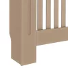  Radiátor fedezék 2 pcs Barna 172 x 19 x 81.5 cm Faanyag