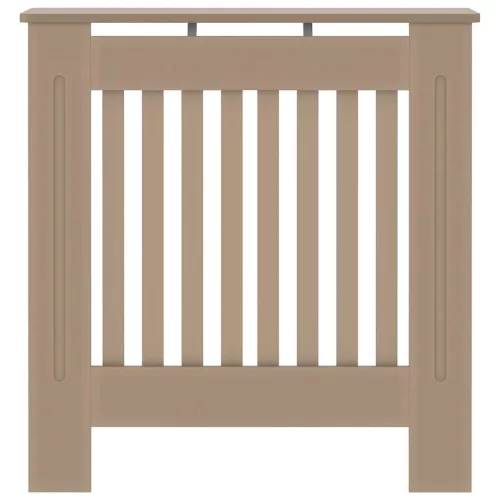  Radiátor fedezék 2 pcs Barna 78 x 19 x 81.5 cm Faanyag