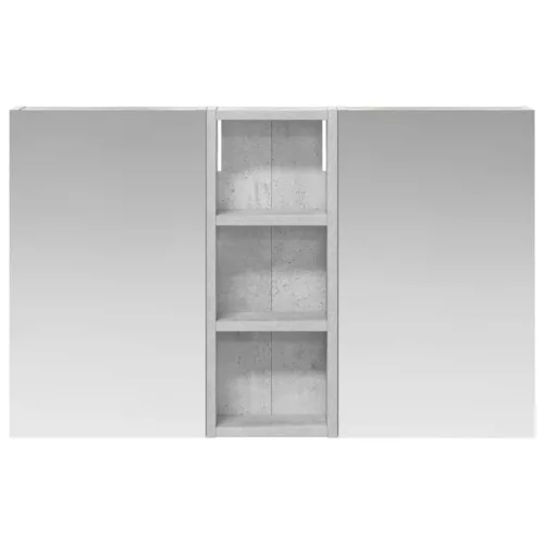  Fürdőszobai Szekrény Szett 3 pcs 80 x 10,5 x 50 cm Faanyag